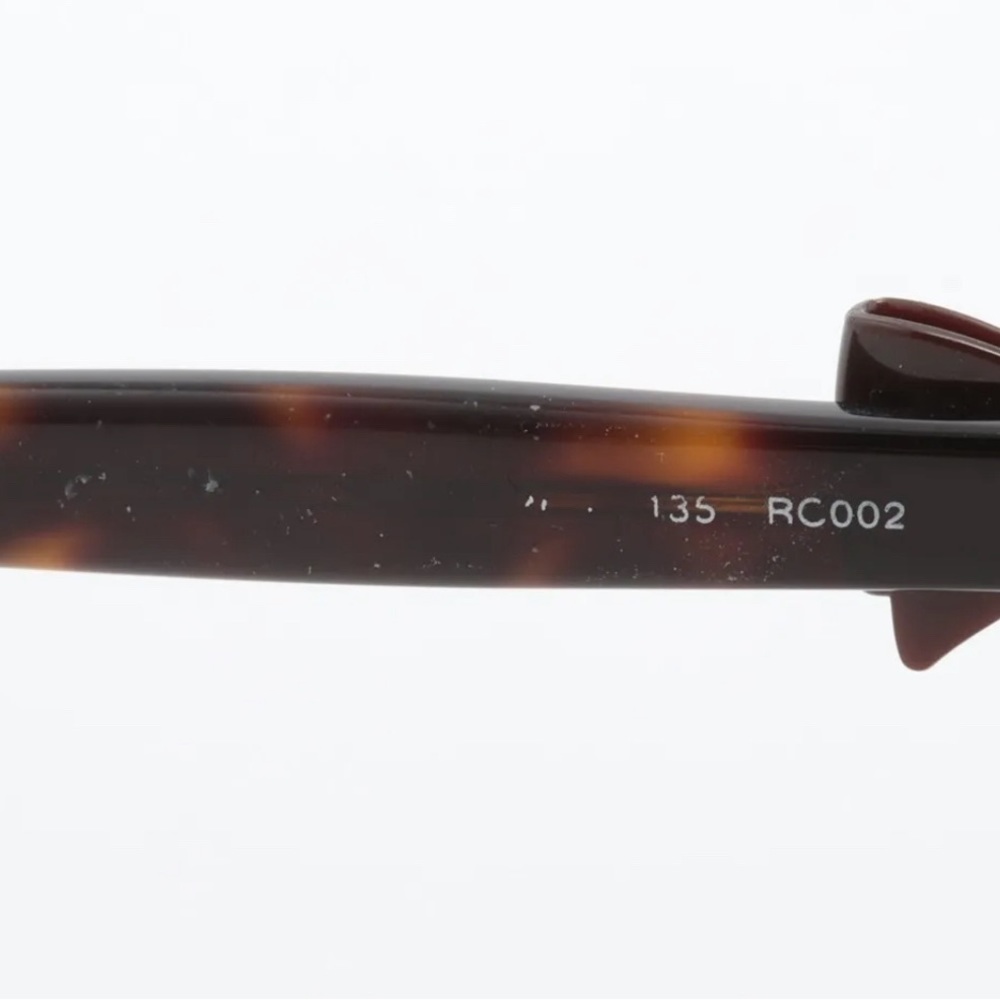 Chanel Brown Tortoise Shell Frame Bow Sunglasses-5170 - Picture 4 of 6